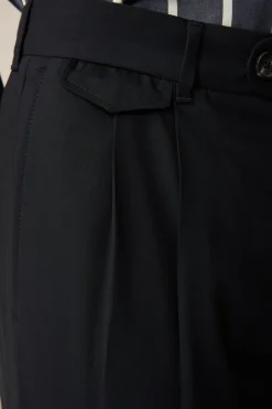 Baukasten-Hose Serpo Mit Bundfalte Und Umschlag In