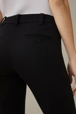 Baumwoll-Bi-Stretch-Chino Mit Umschlag In