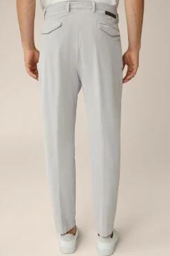 Baumwoll-Hose Flero Mit Bundfalte In