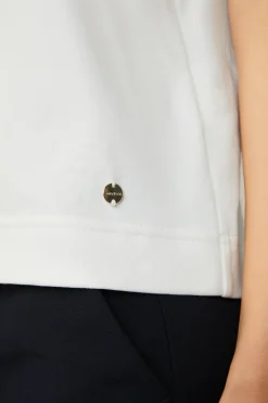 Baumwoll-Interlock-Shirt Ohne Arm In