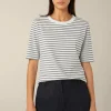 Baumwoll-Interlock-T-Shirt In