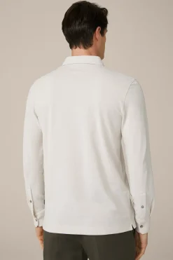Baumwoll-Langarmshirt Patrizio In