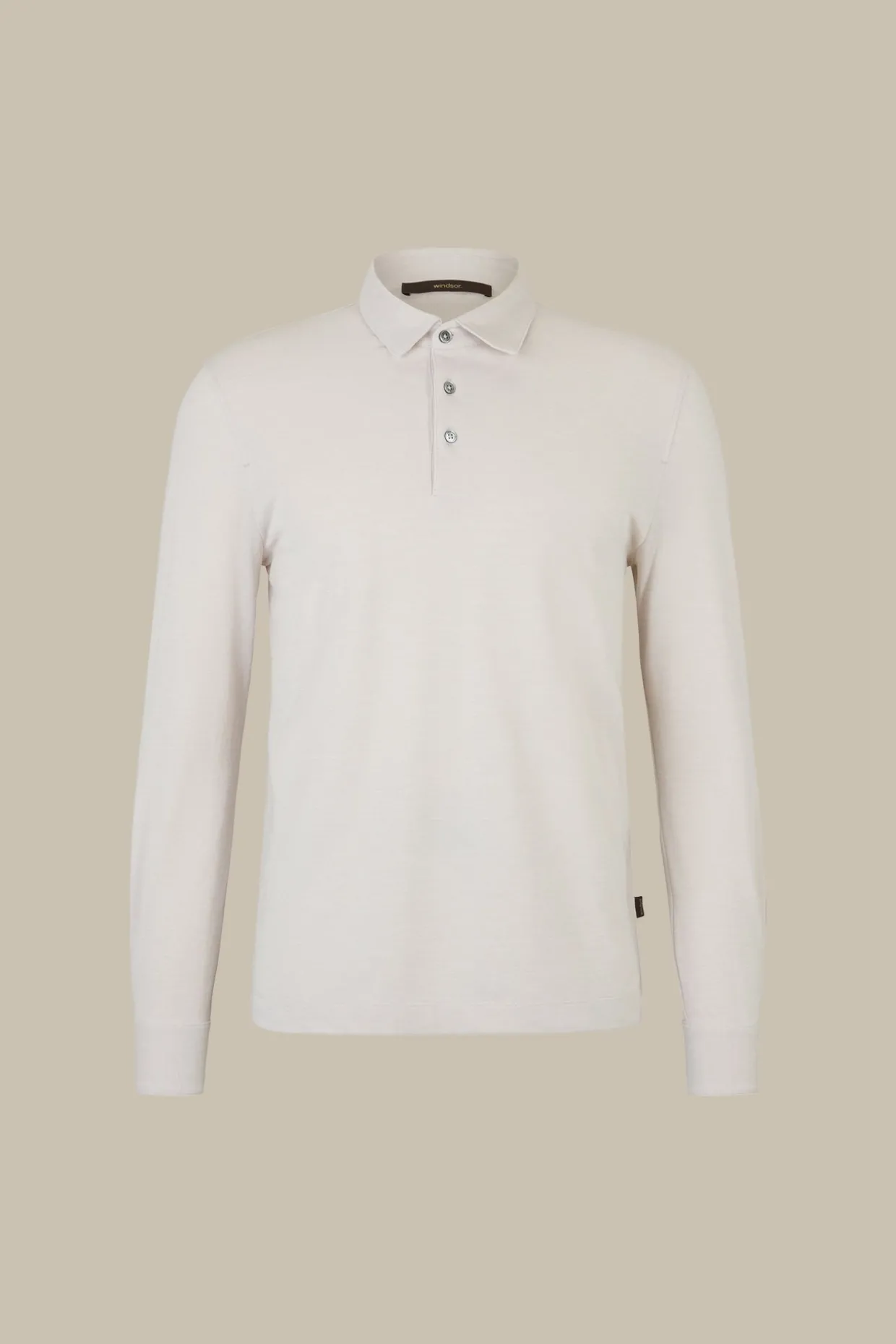 Baumwoll-Langarmshirt Patrizio In