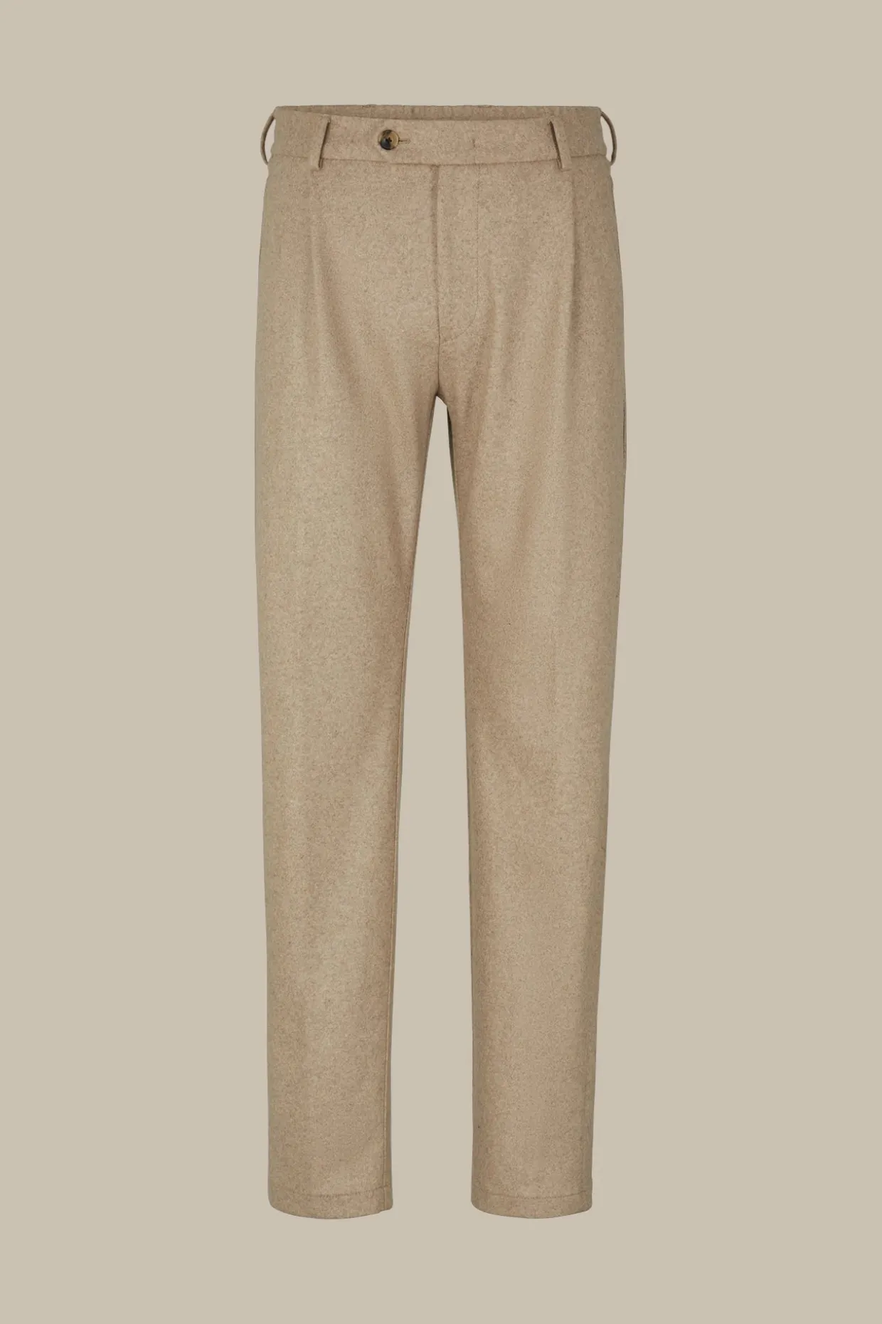 Cashmere-Baukasten-Hose Floro Mit Bundfalte In