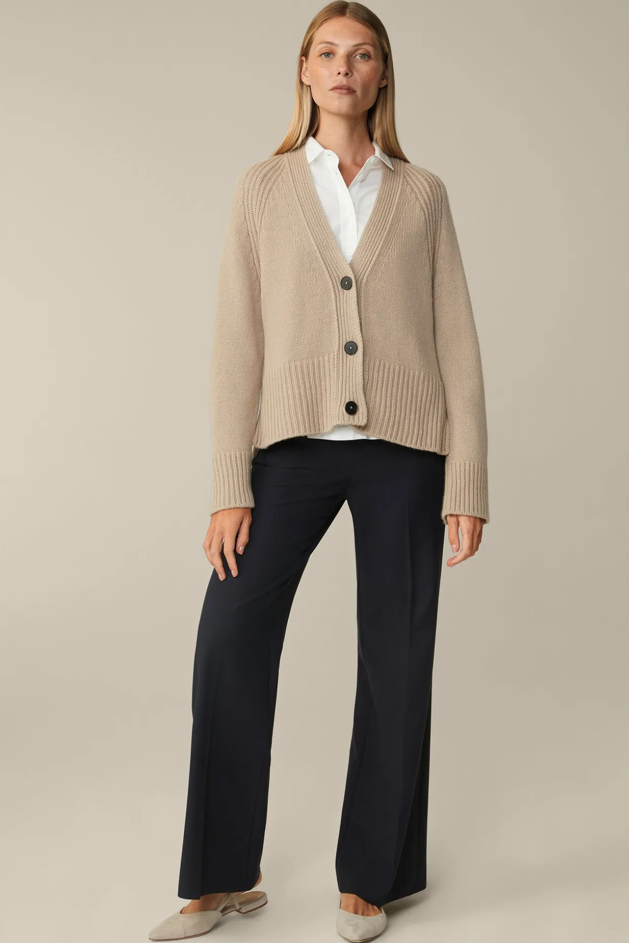 Cashmere-Cardigan In