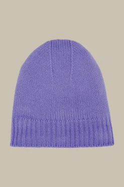 Cashmere-Mutze In Lila