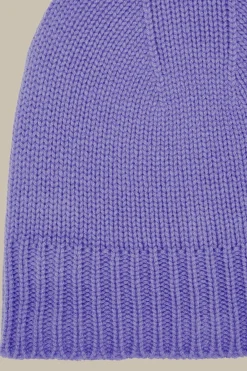 Cashmere-Mutze In Lila