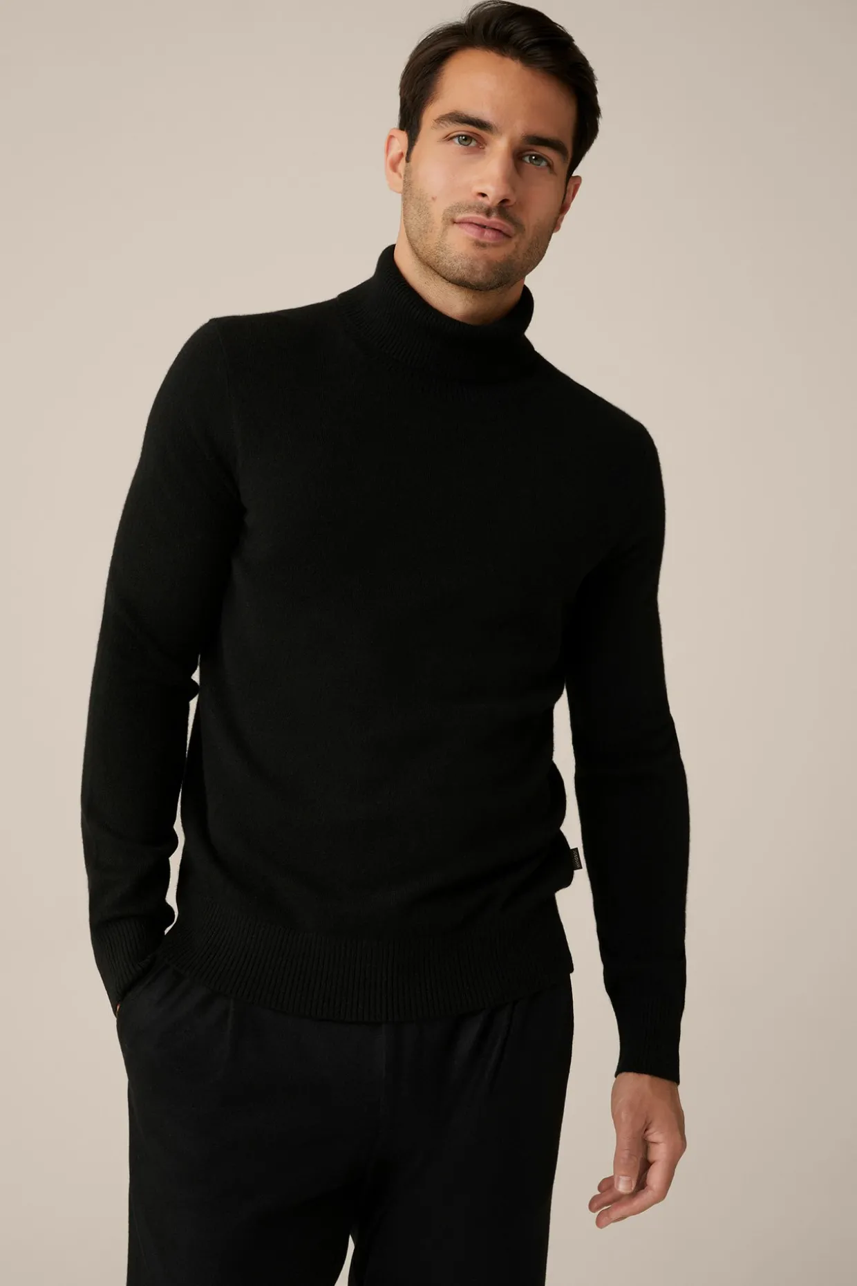 Cashmere-Rollkragen-Pullover Cashmono In