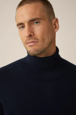 Cashmere-Rollkragen-Pullover Cashmono In