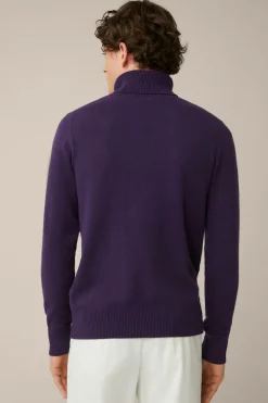 Cashmere-Rollkragen-Pullover Cashmono In