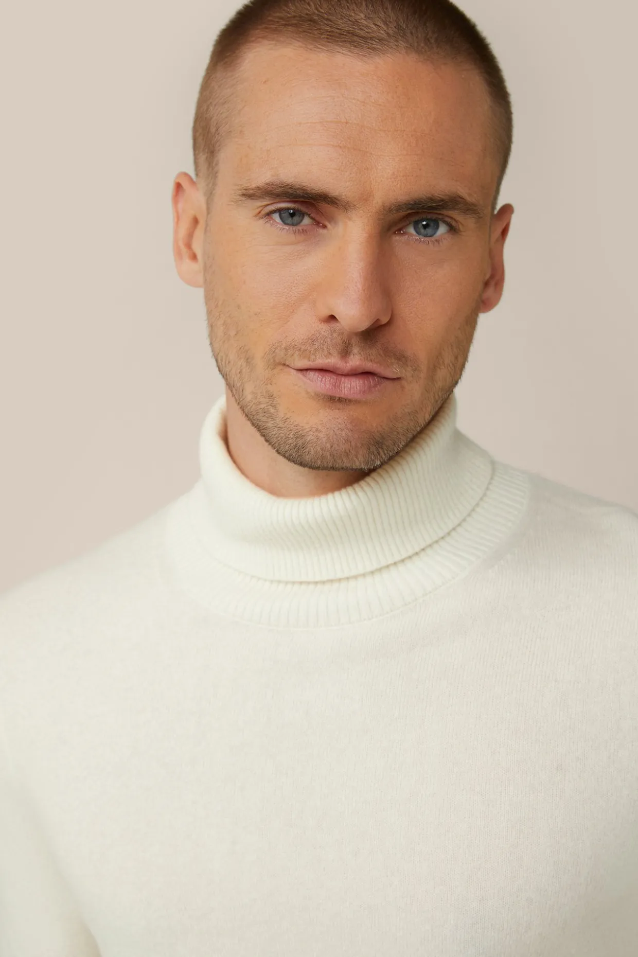 Cashmere-Rollkragen-Pullover Cashmono In