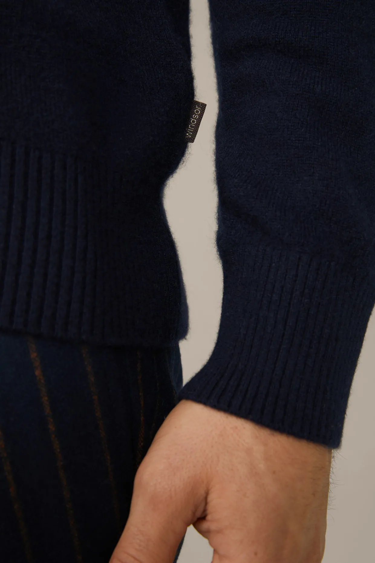 Cashmere-Rollkragen-Pullover Cashmono In