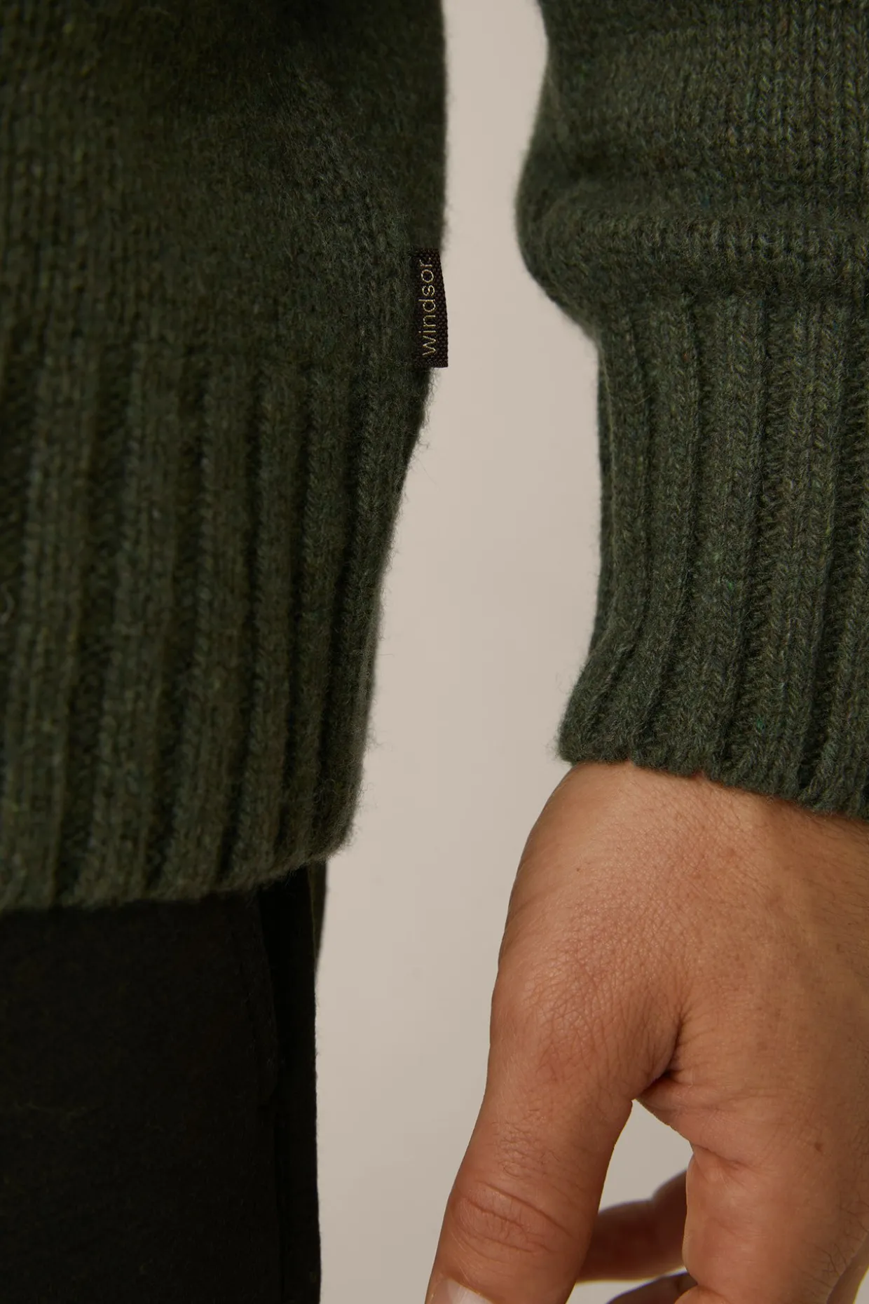 Cashmere-Rollkragen-Pullover Ecosio In