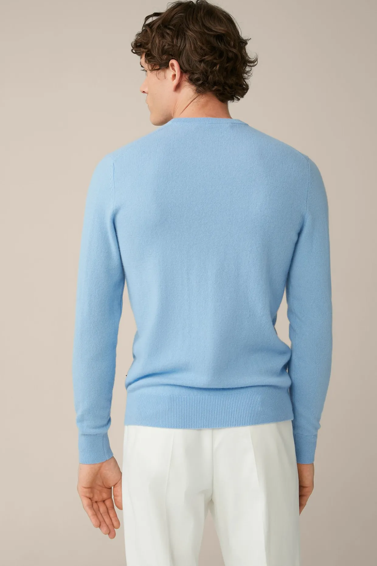 Cashmere-Rundhals-Pullover Cashmono In