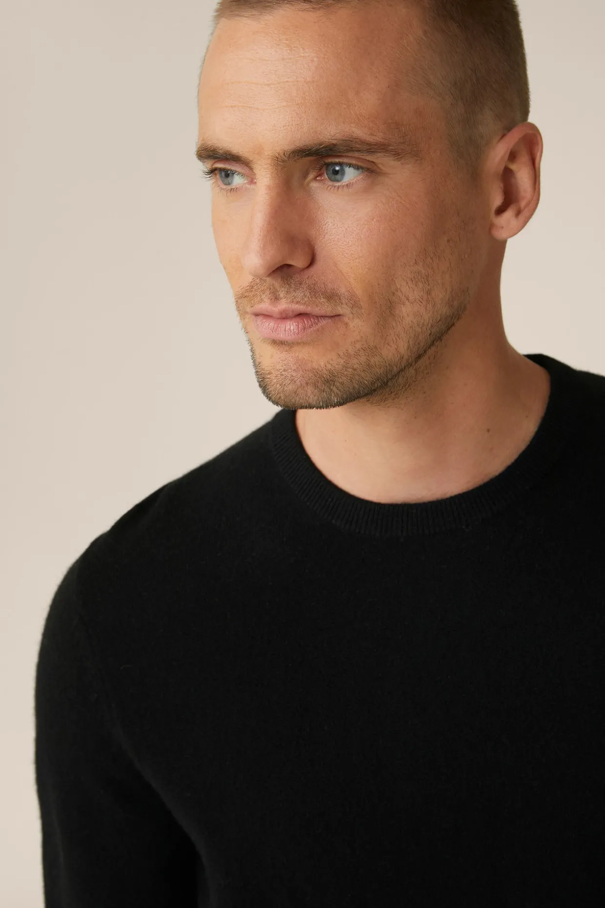 Cashmere-Rundhals-Pullover Cashmono In