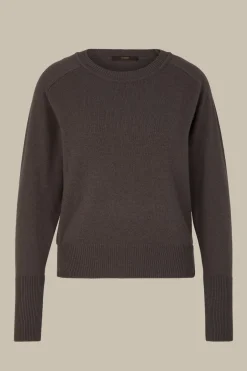 Cashmere-Rundhals-Pullover In