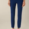 Crepe-Anzug-Hose In