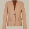 Crepe-Blazer In