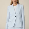 Crepe-Blazer In