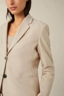 Crepe-Blazer In