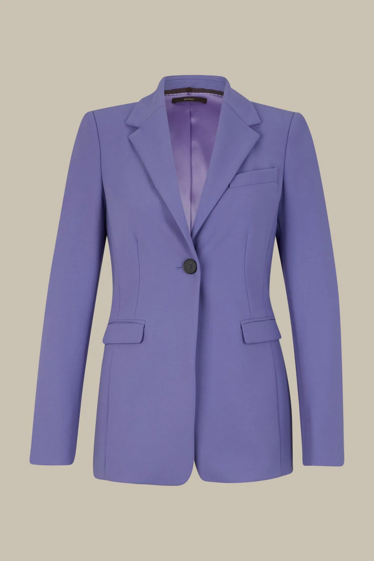 Crepe-Blazer In