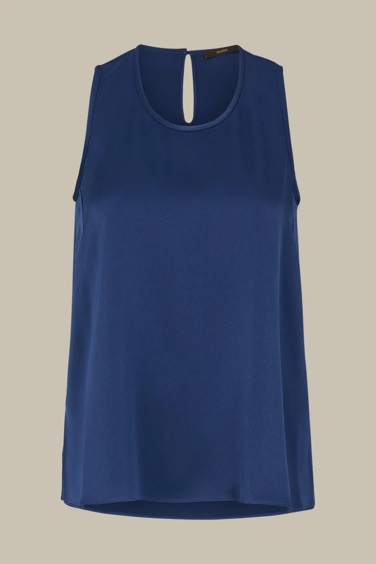 Crepe-Blusen-Top In