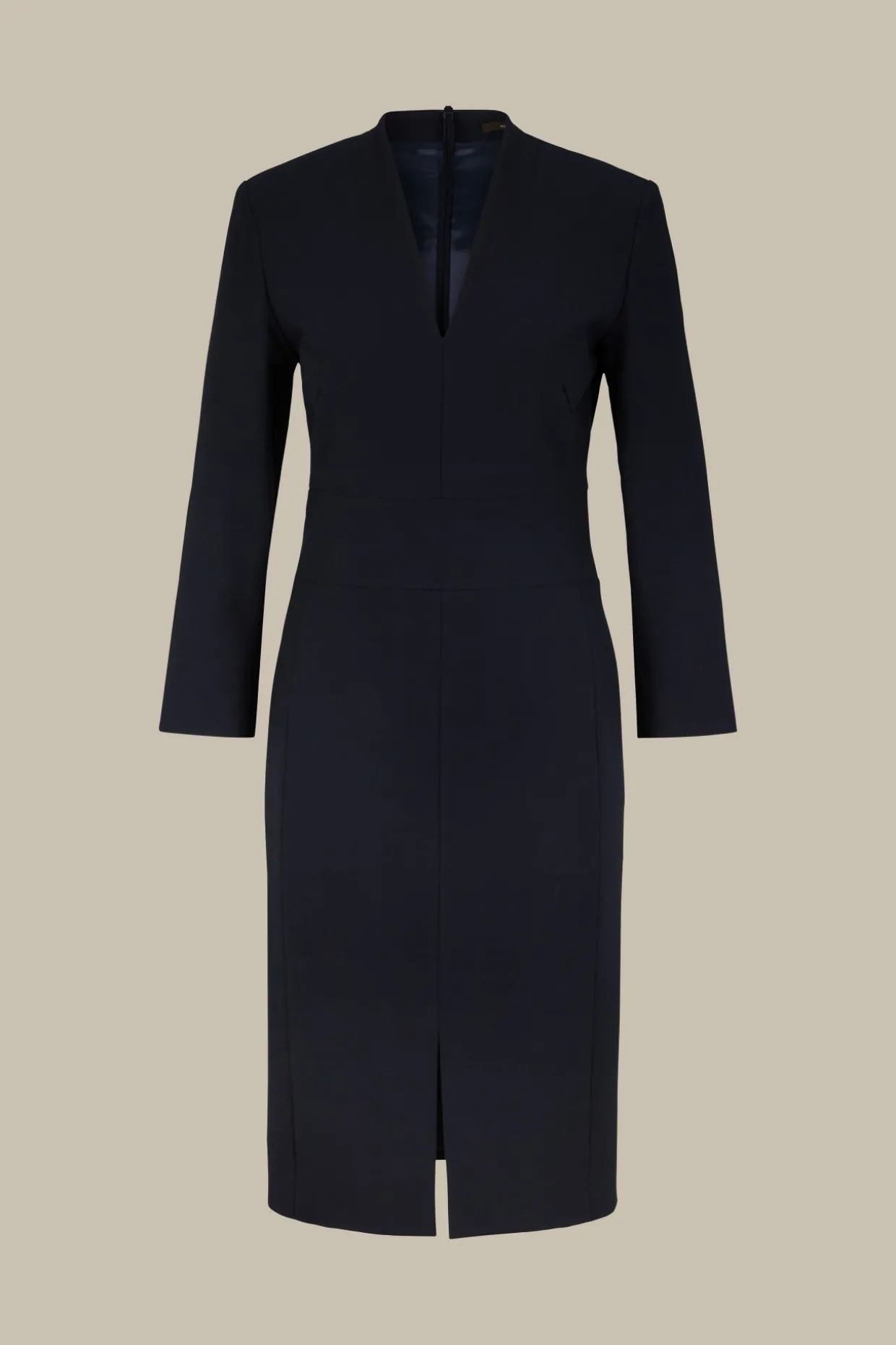 Crepe-Etui-Kleid In