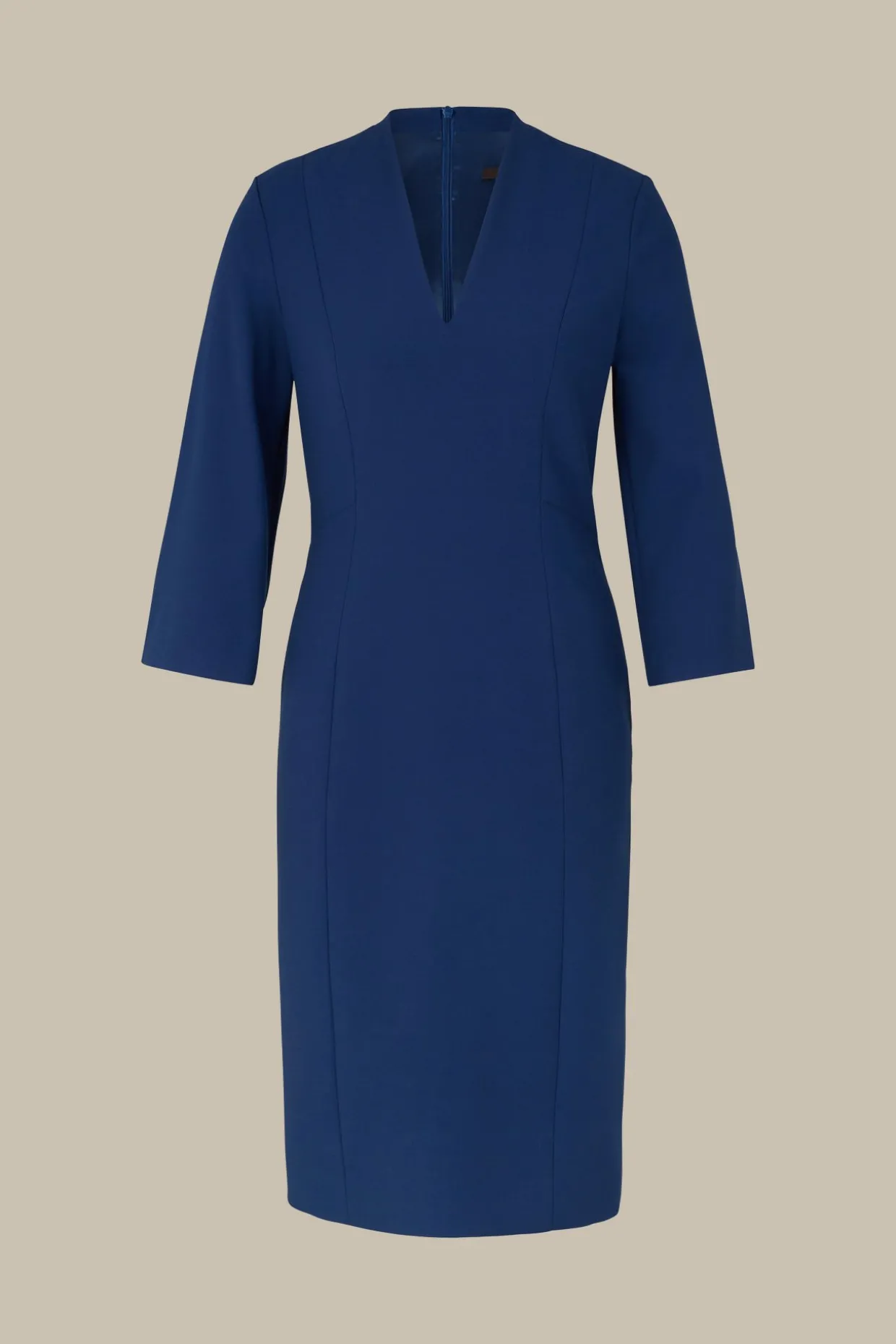 Crepe-Etui-Kleid In
