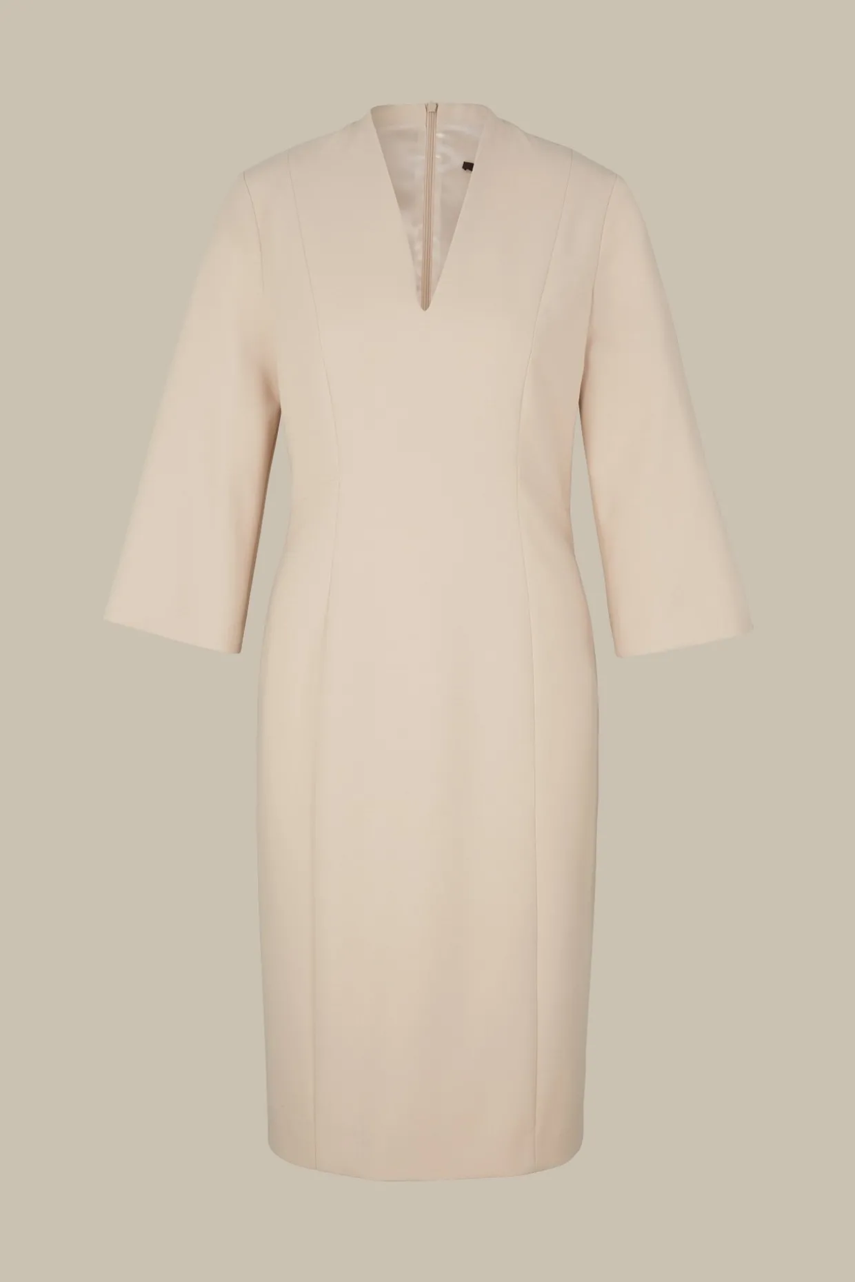 Crepe-Etui-Kleid In