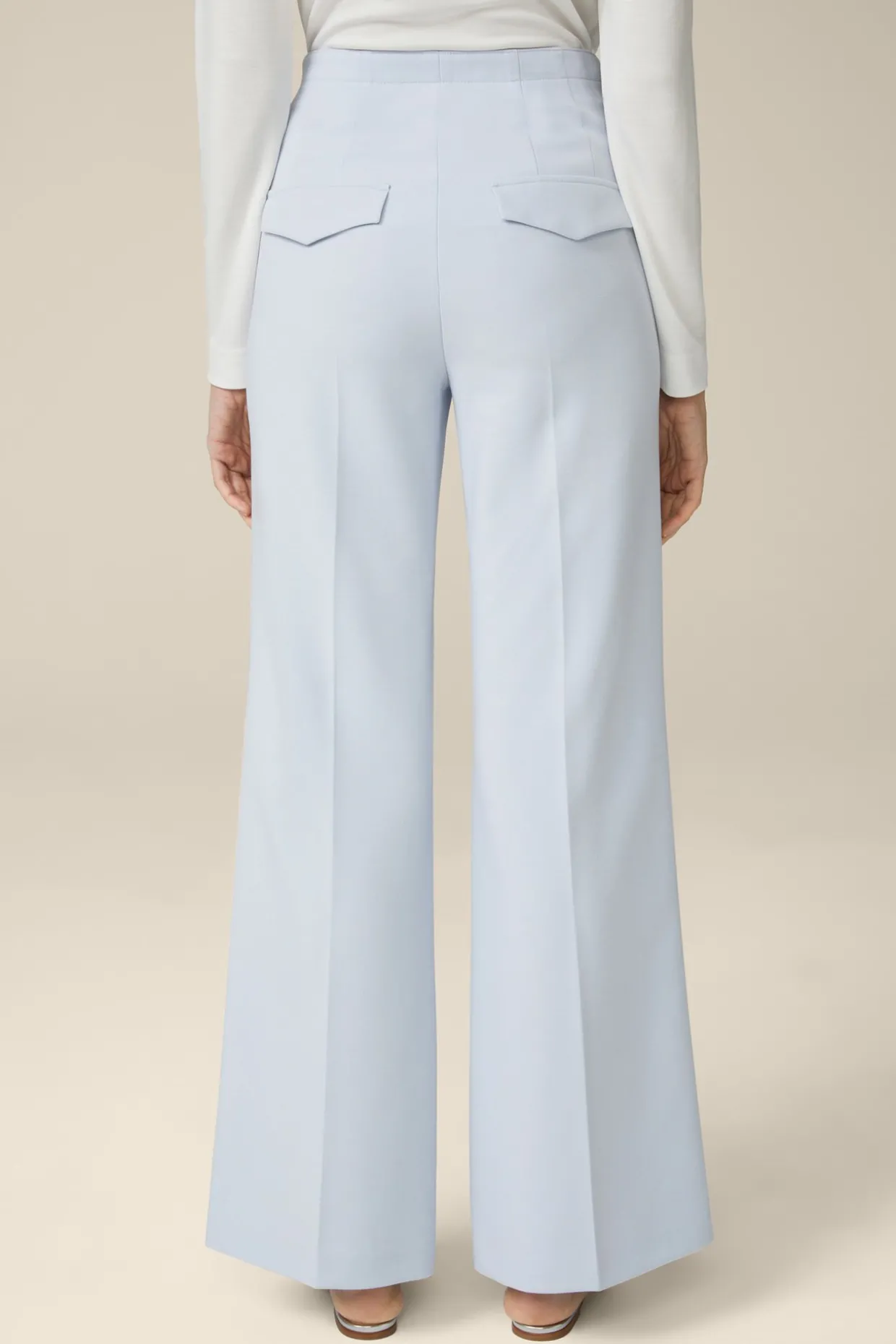 Crepe-Marlene-Hose In