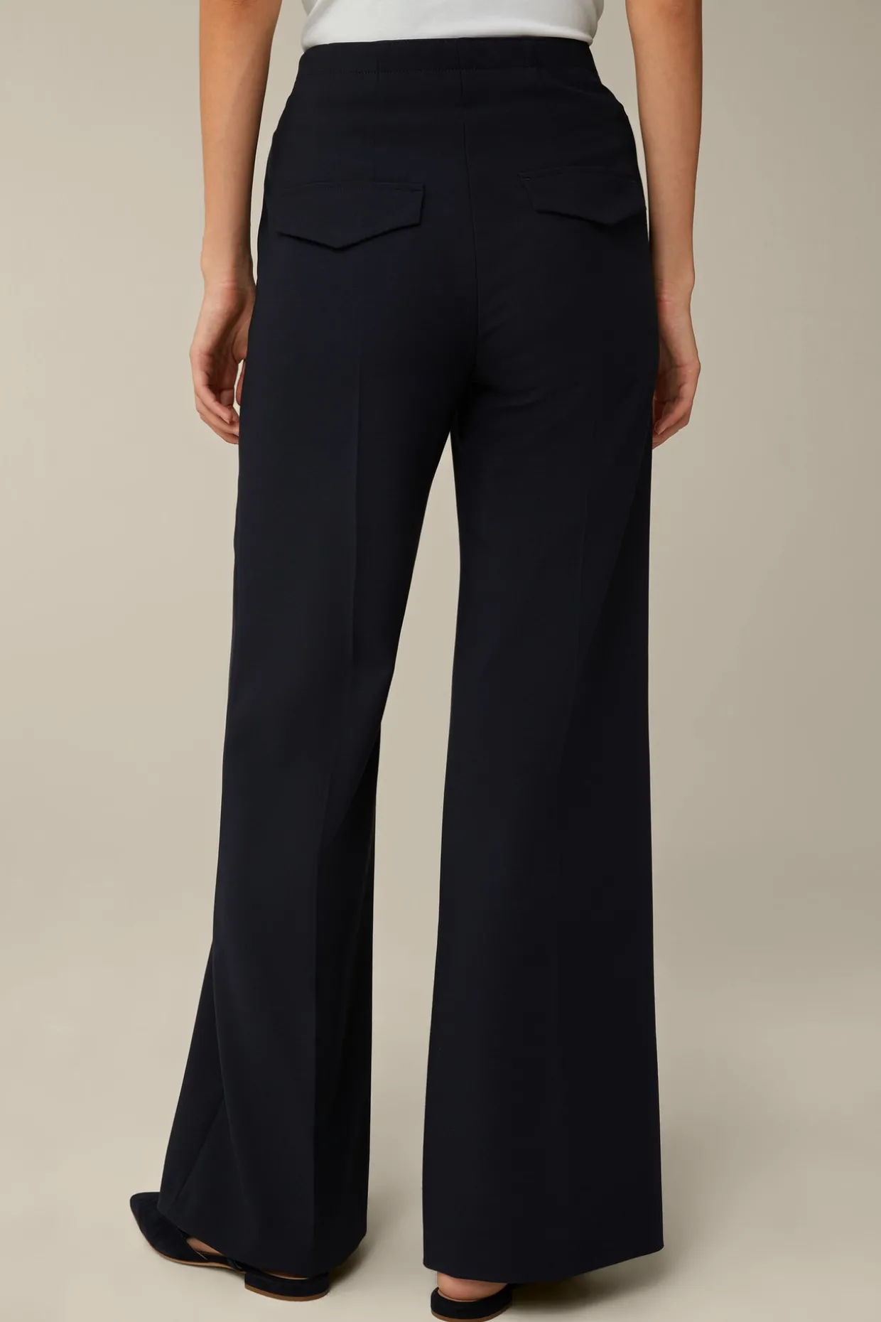 Crepe-Marlene-Hose In