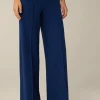 Crepe-Palazzo-Hose In