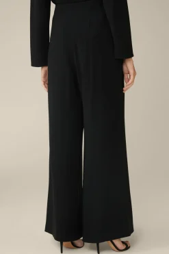 Crepe-Palazzo-Hose In