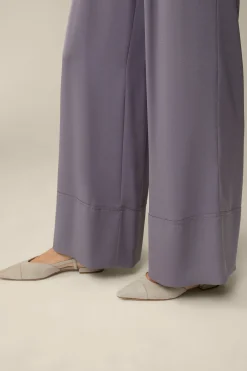 Crepe-Palazzo-Hose In