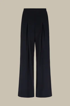 Crepe-Palazzo-Hose In