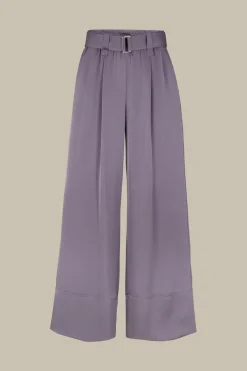 Crepe-Palazzo-Hose In