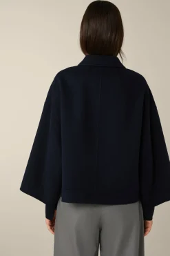 Doubleface-Cape-Jacke In