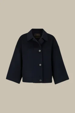 Doubleface-Cape-Jacke In