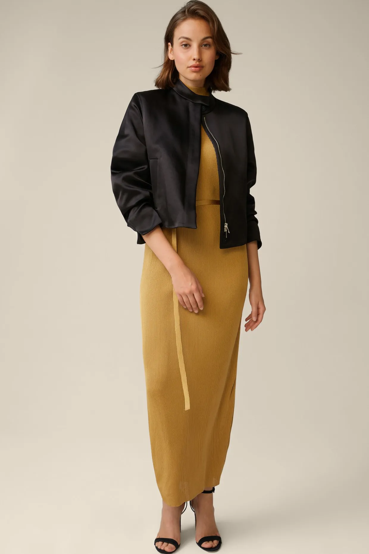 Duchesse-Satin-Blouson In