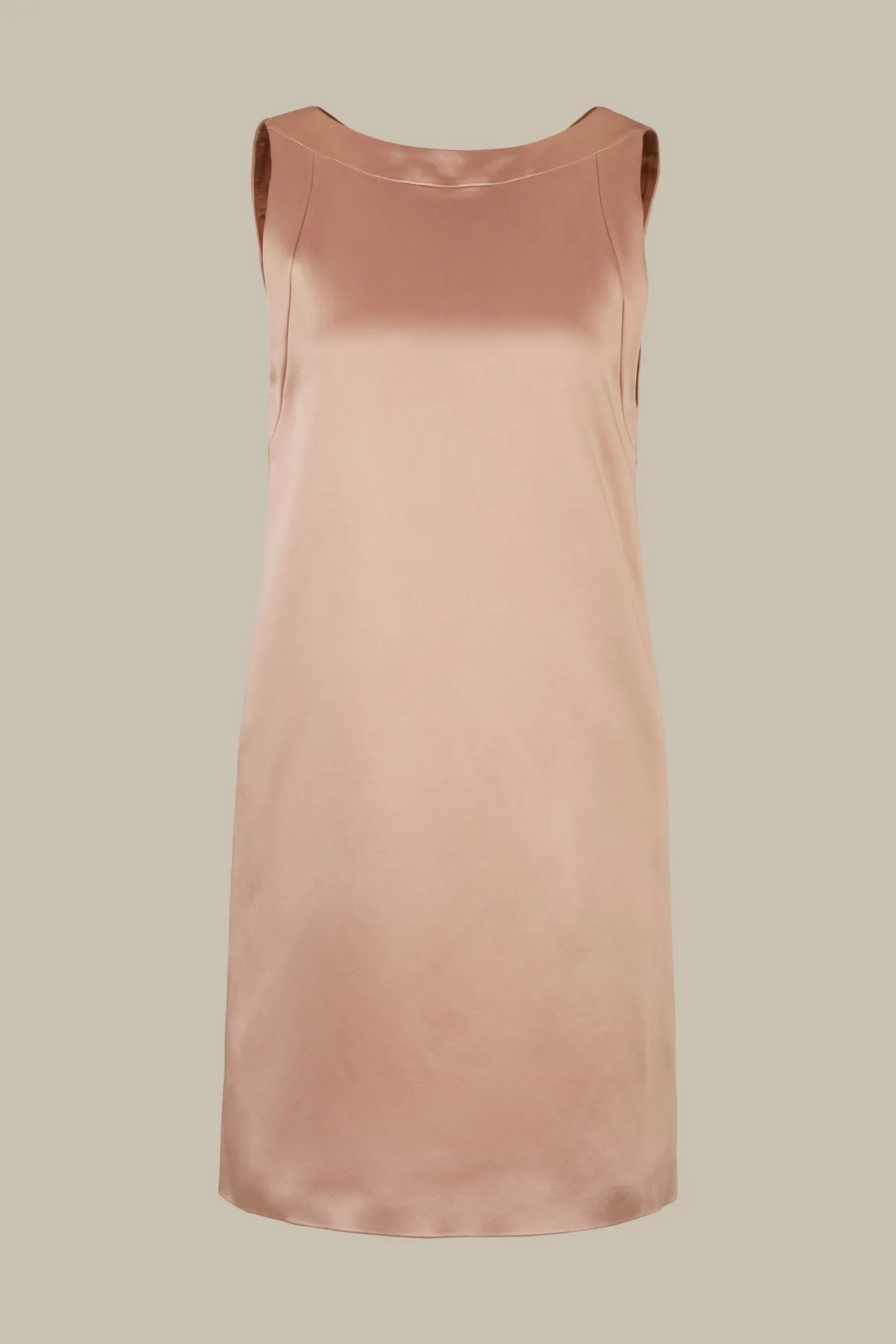 Duchesse-Satin-Cocktail-Kleid In
