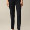 Flanell-Anzug-Hose In