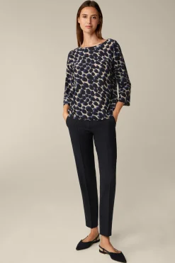 Flanell-Anzug-Hose In