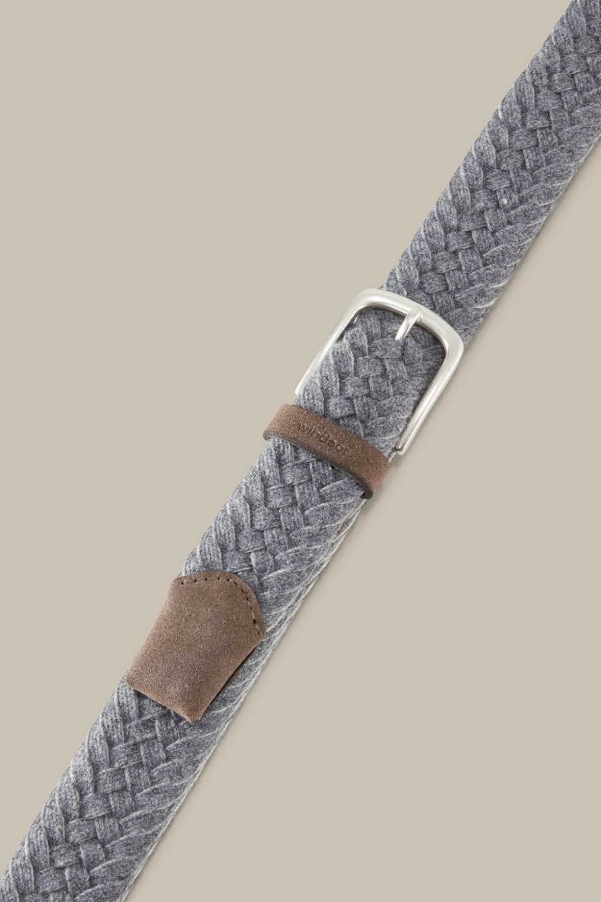 Gürtel Aus Wolle Und Velours In