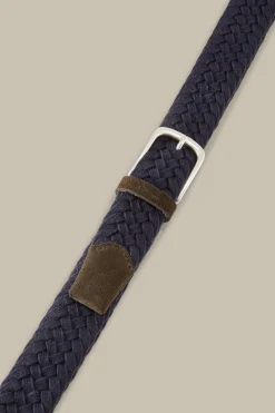 Gürtel Aus Wolle Und Velours In
