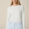 Jersey-Langarm-Shirt Aus Tencel In