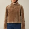 Lammfell-Pullover In