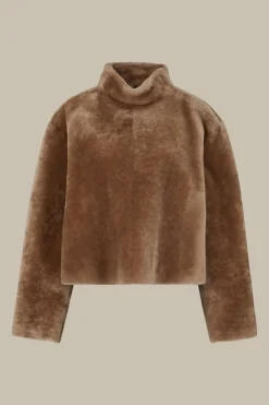 Lammfell-Pullover In