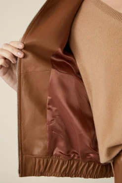 Lammnappa-Leder-Blouson In