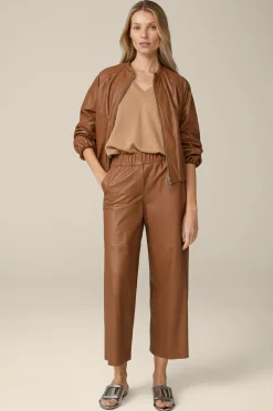 Lammnappa-Leder-Culotte In