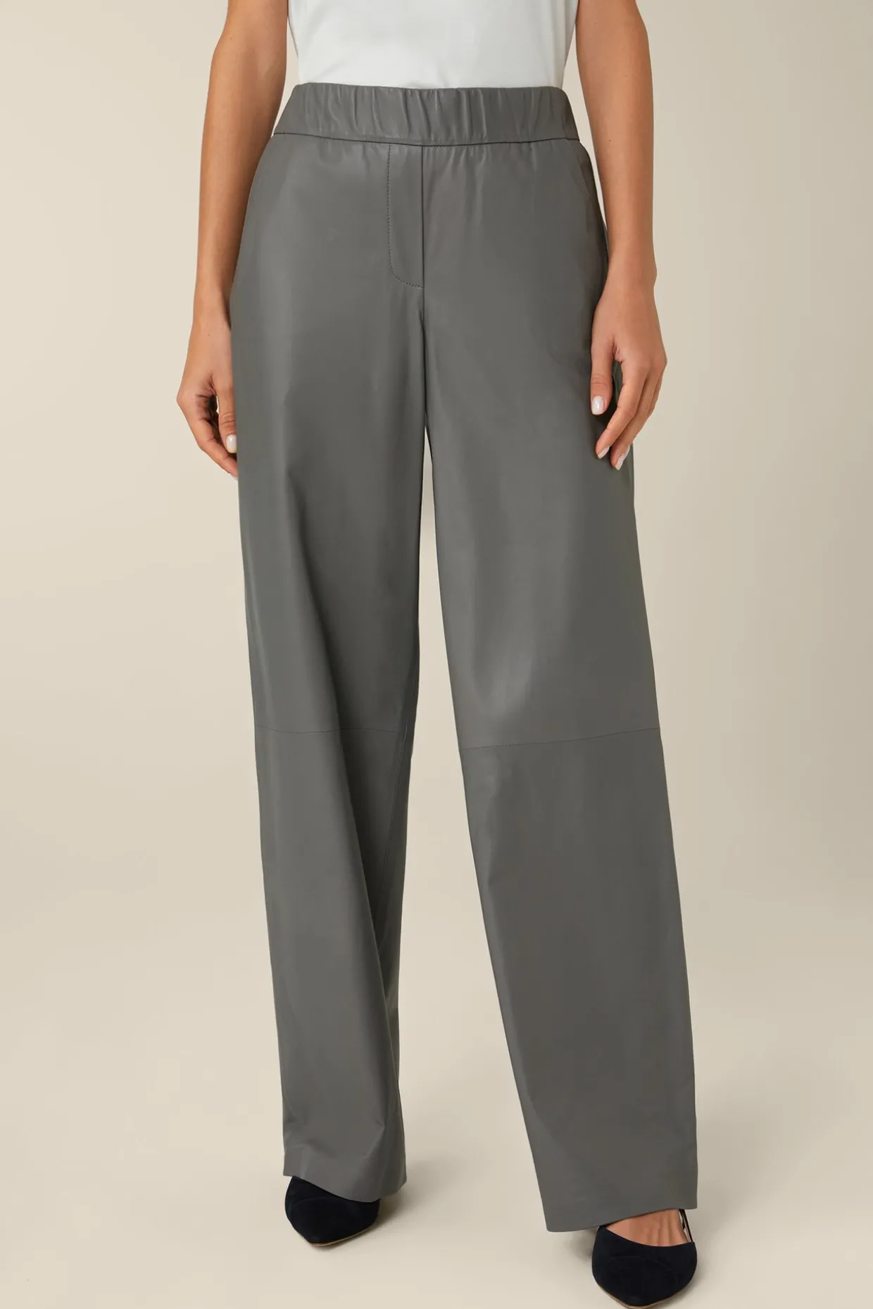 Lammnappa-Marlene-Leder-Hose In